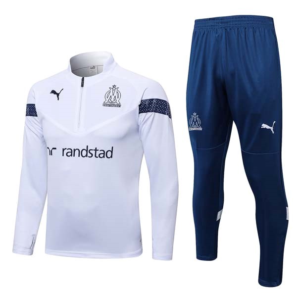 Sudadera De Training Marsella 2023 2024 Blanco